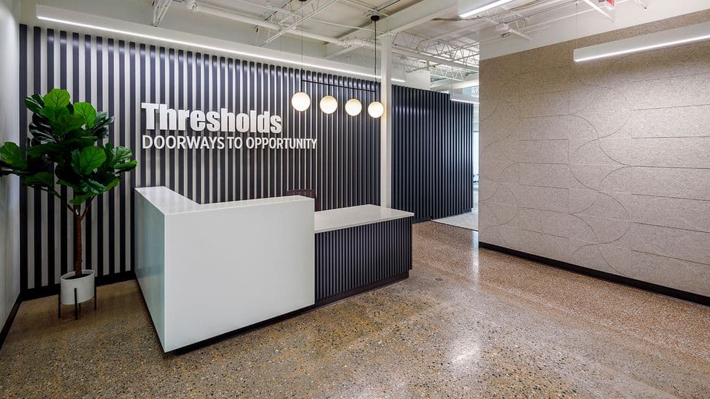 Thresholds Reception Area