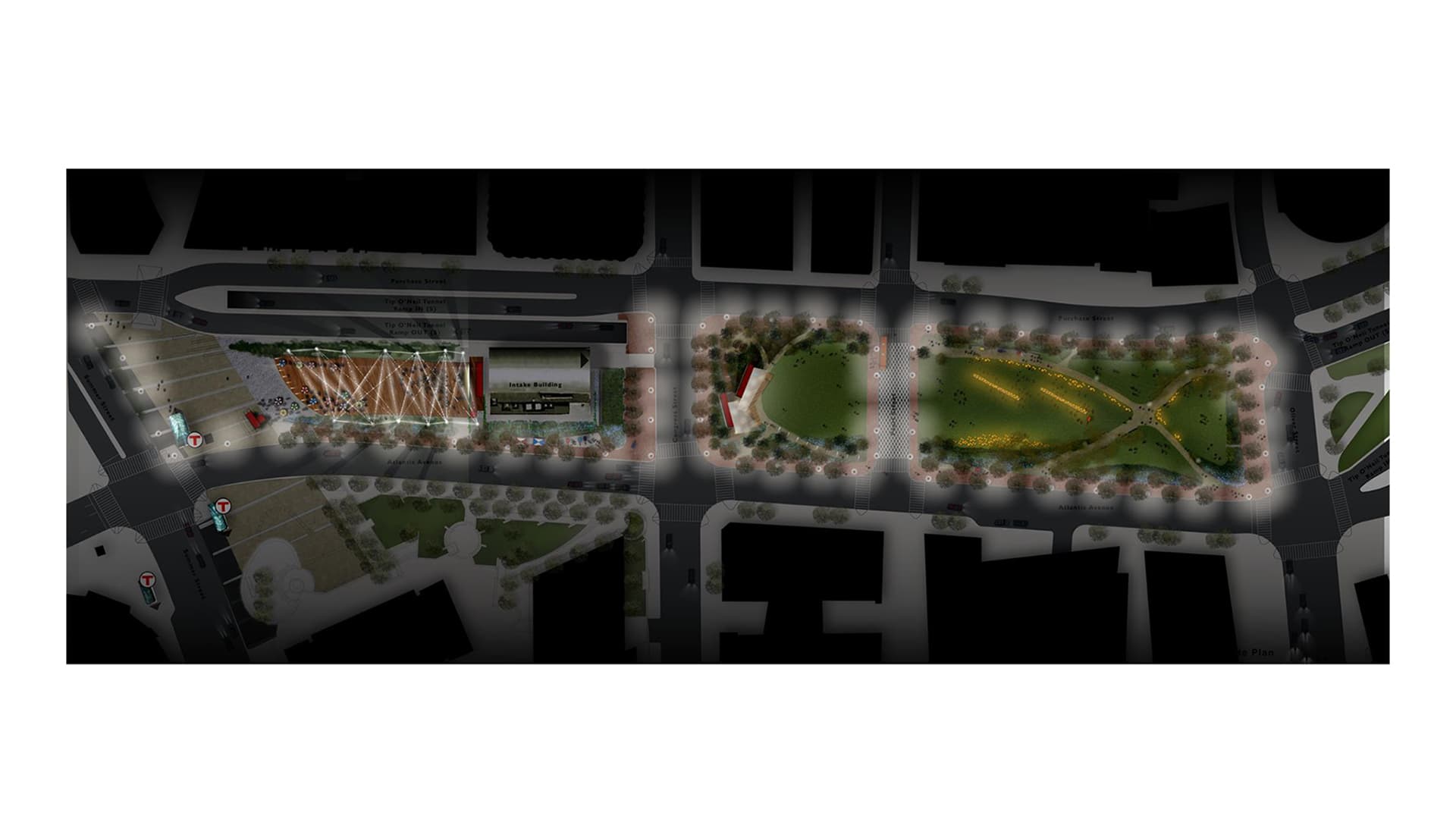 Rose Kennedy Nighttime Site Plan 