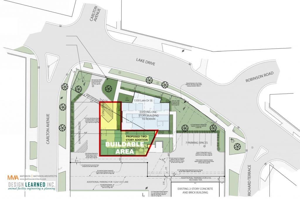 Eastown Vet Site Plan