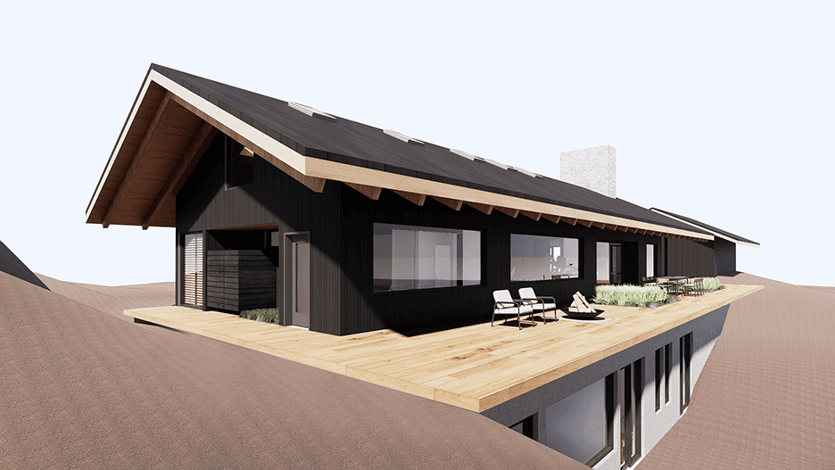 North Lake Commons Exterior Rendering nW