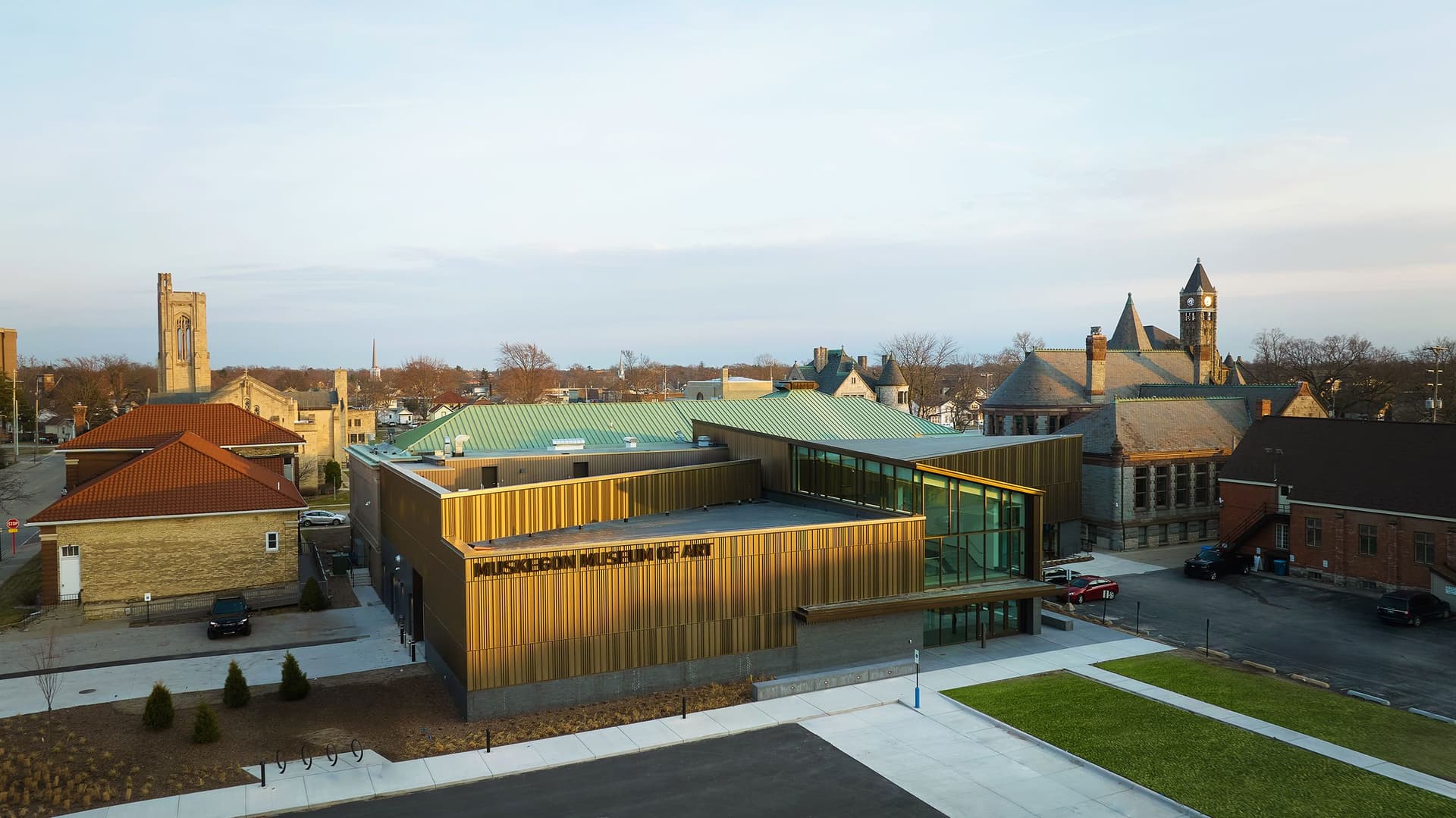 Muskegon Museum of Art Aerial