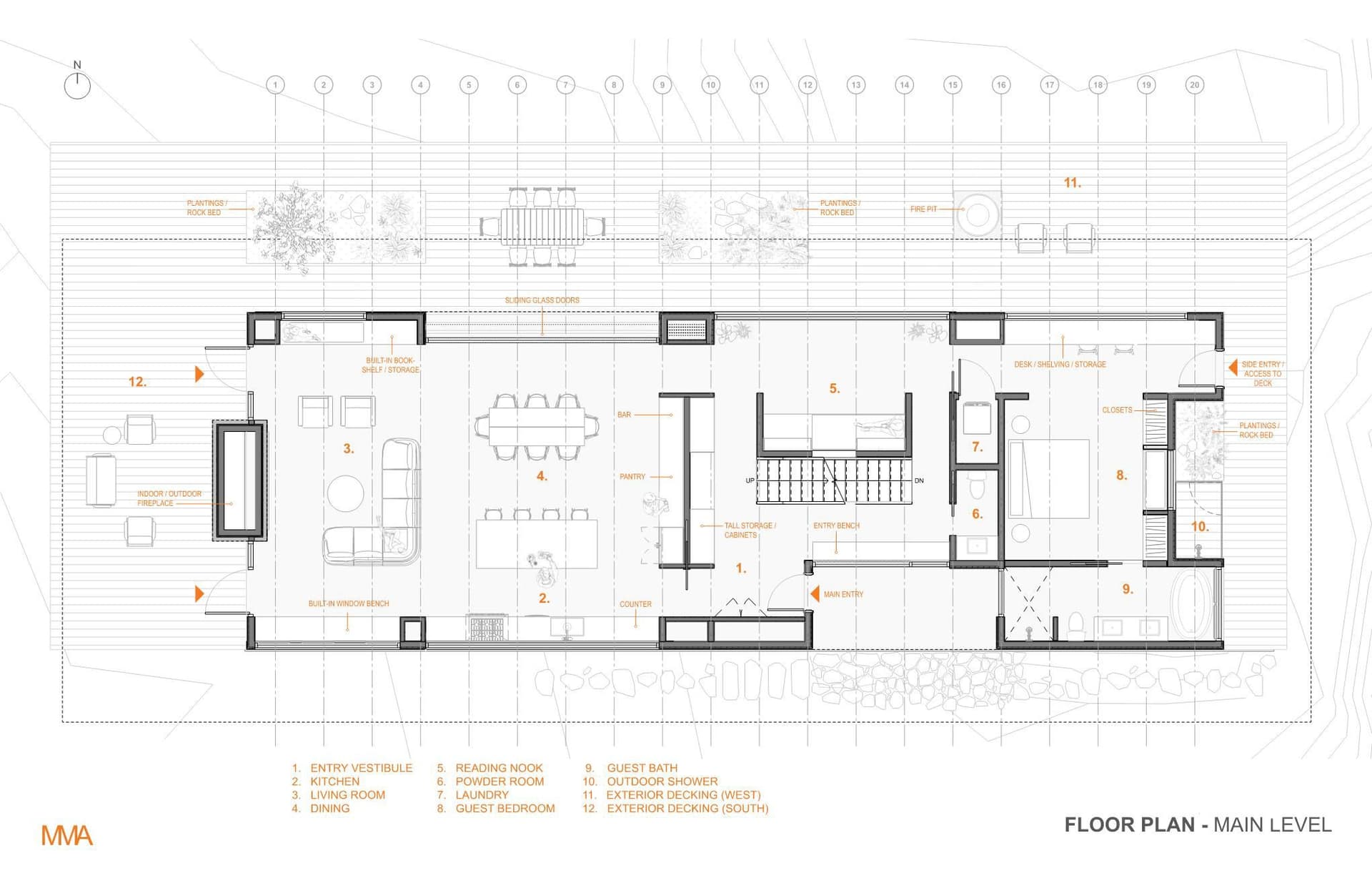 North Lake Commons Main Level Floor Plan