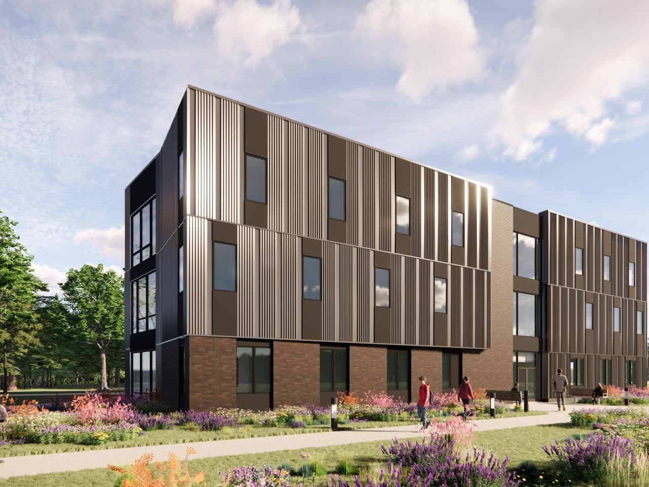 MCC Housing Exterior Rendering