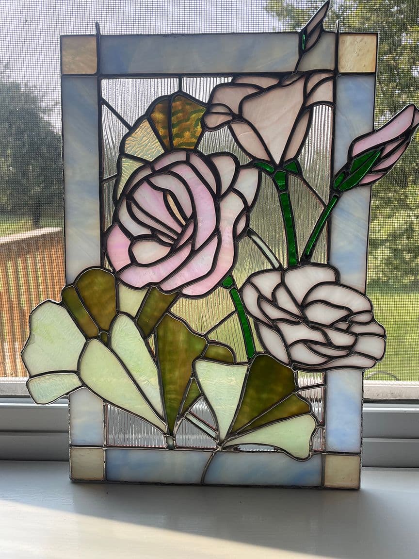 Riley stained glass project