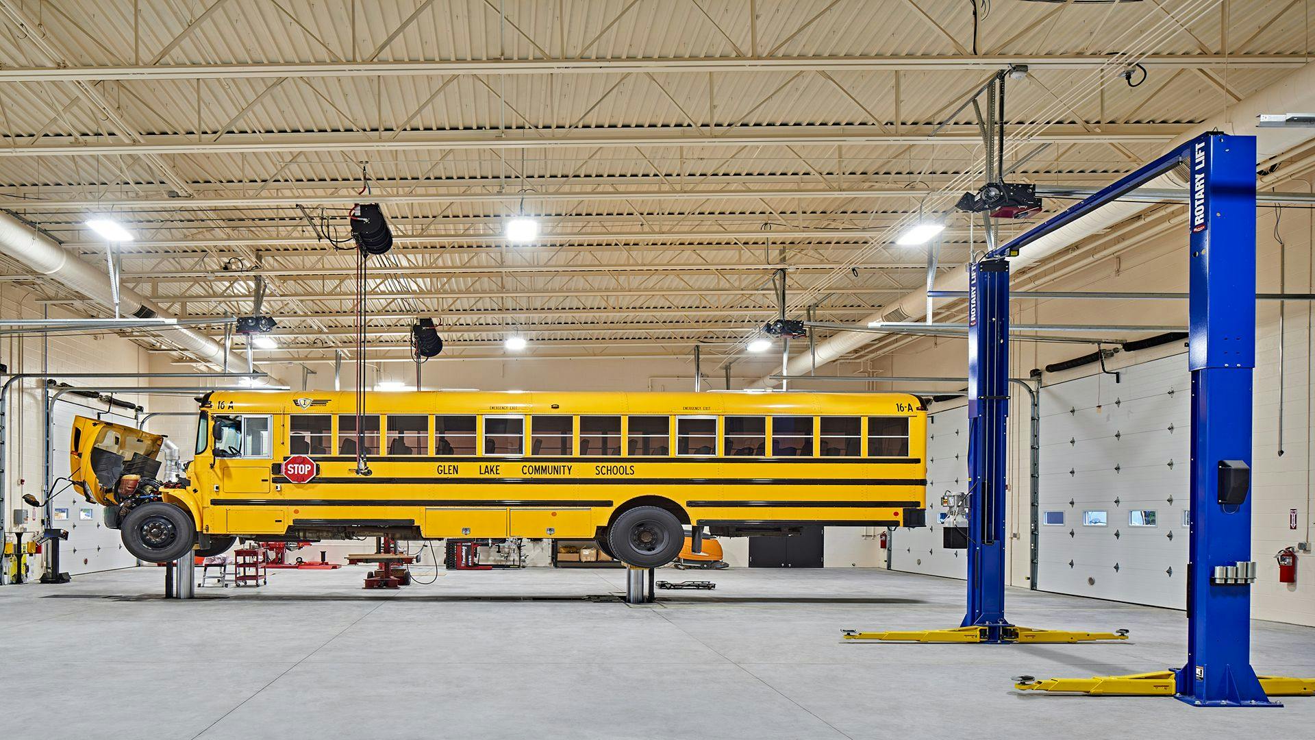 Glen Lake Community Schools Bus Garage