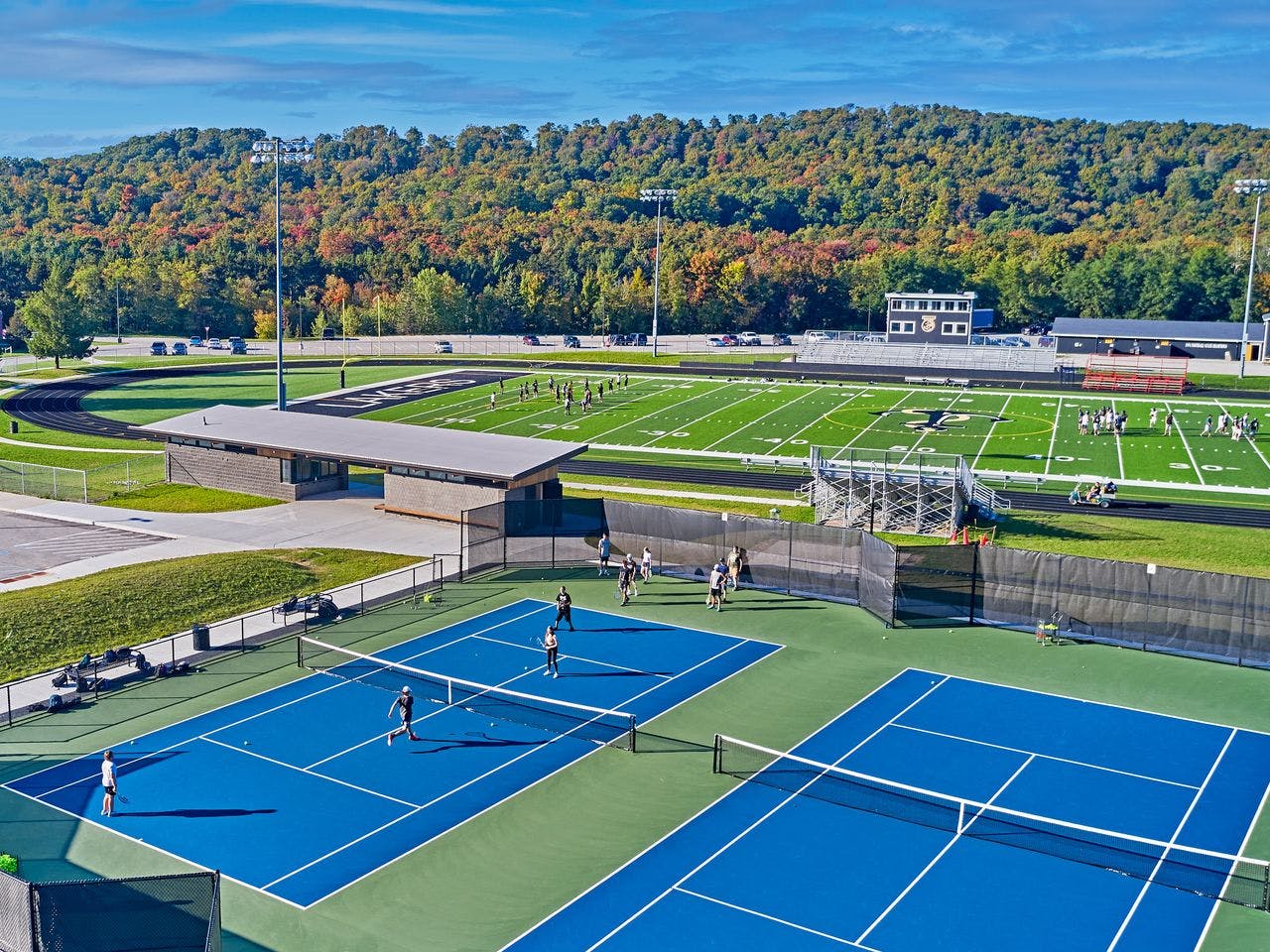 Glen Lake Community Schools Tennis Courts