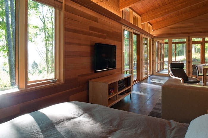 Berkshire Cabin interior