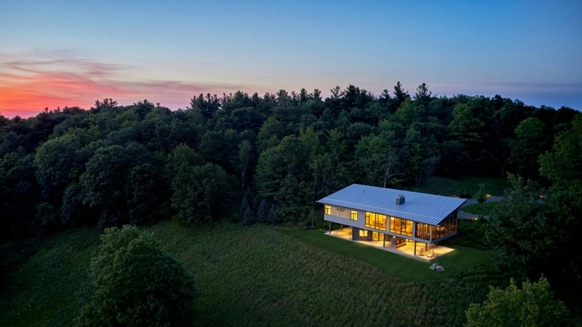 Modern home in upstate New York