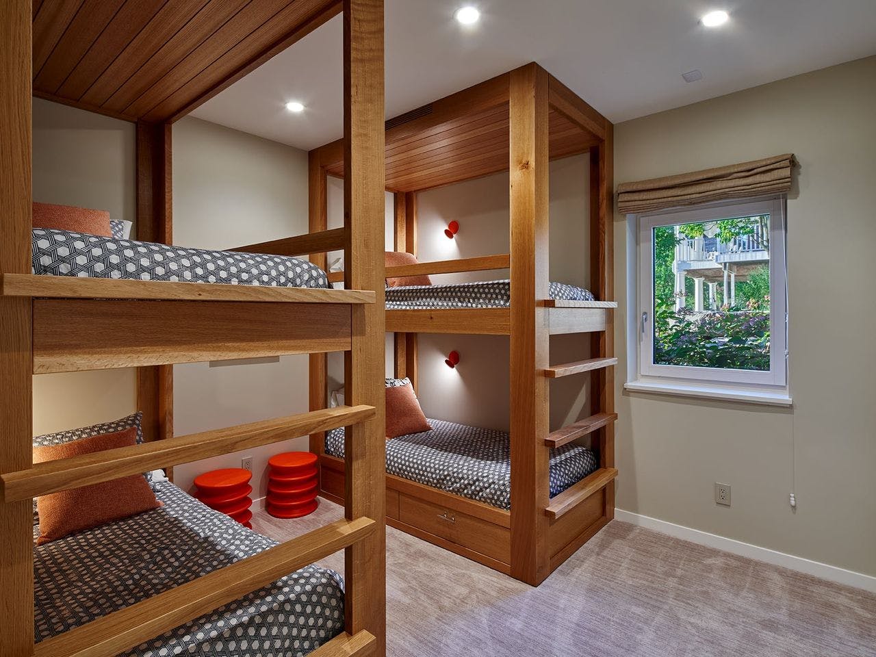 Silver Lake East bunk beds bedroom